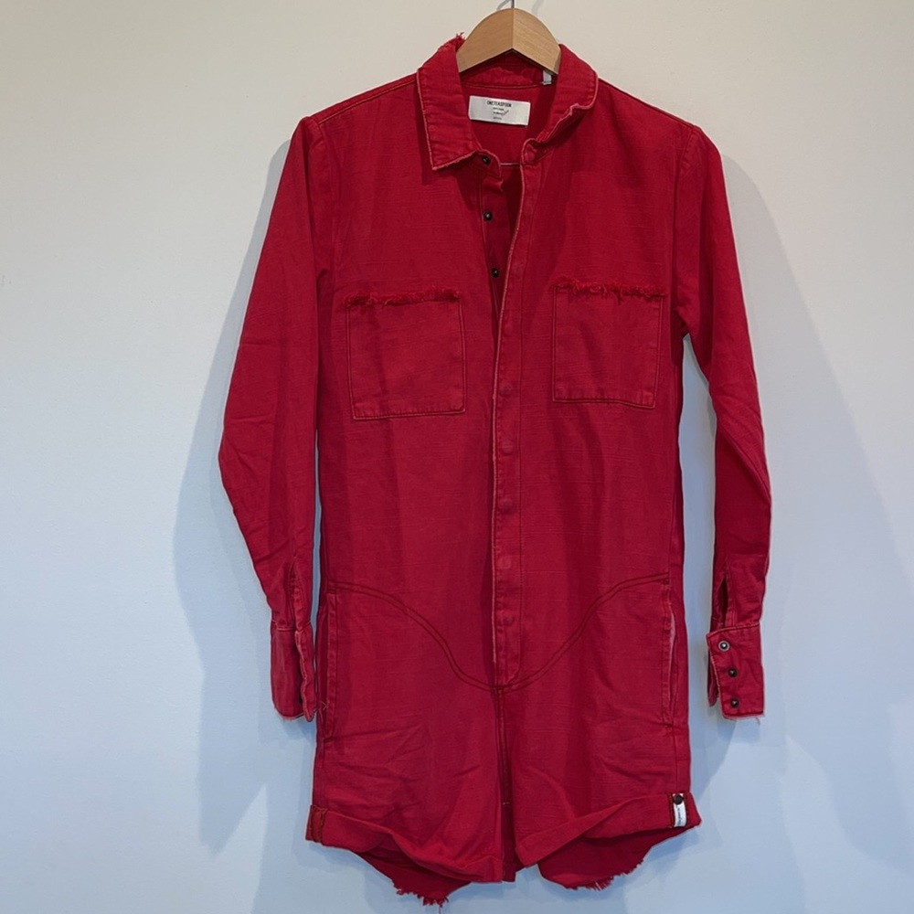 One teaspoon red envy prophesy jumpsuit
